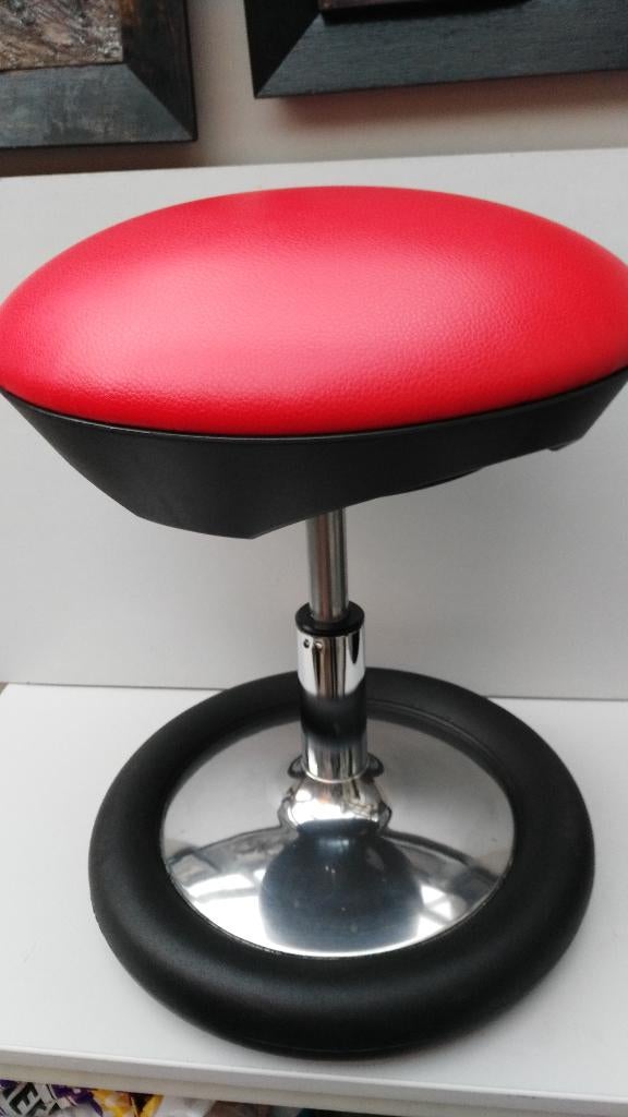 topstar bureau kruk, Huis en Inrichting, Bureaustoelen, Ophalen, Zo goed als nieuw, Bureaukruk, Rood