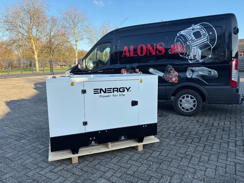 Aggregaat 14 kVA | Energy EY-14-P-SA | EU Stage 0 | Diesel, Energy Gruppi Elettrogeni, Nieuw, Ophalen of Verzenden, 10 tot 30 kVA