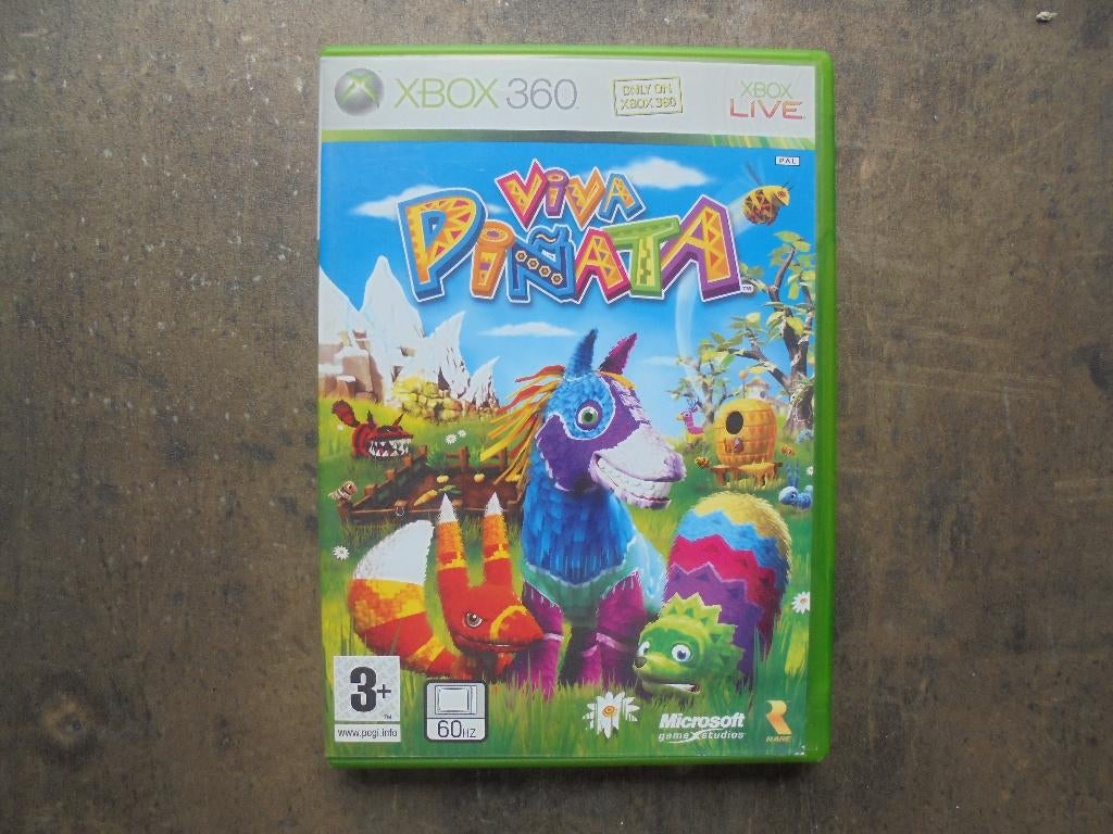 Viva Pinata voor XBOX 360 (zie foto's), 1 speler, Ophalen of Verzenden, Gebruikt, Vanaf 3 jaar