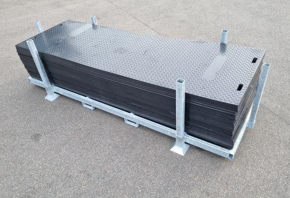 Te huur: professionele kunststof rijplaten 3x1m 20mm, Doe-het-zelf en Verbouw, Ophalen, Zo goed als nieuw