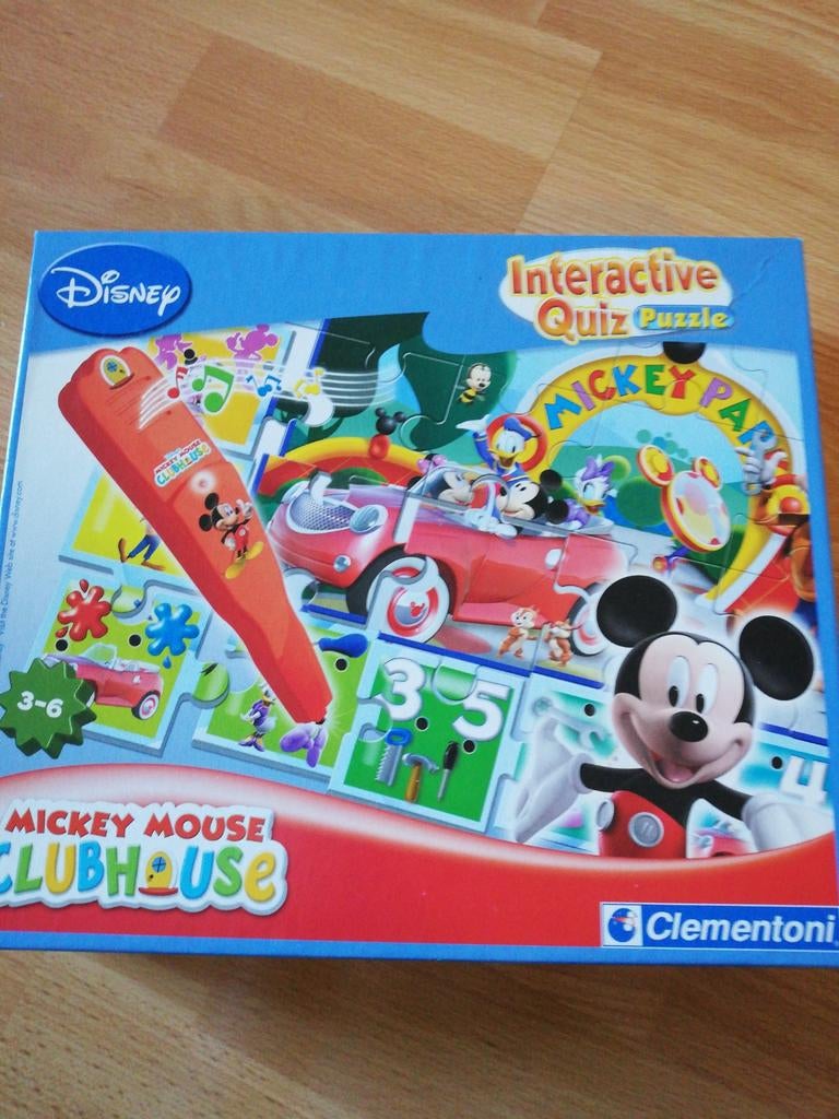 Disney interactieve quiz puzzle, Ophalen of Verzenden