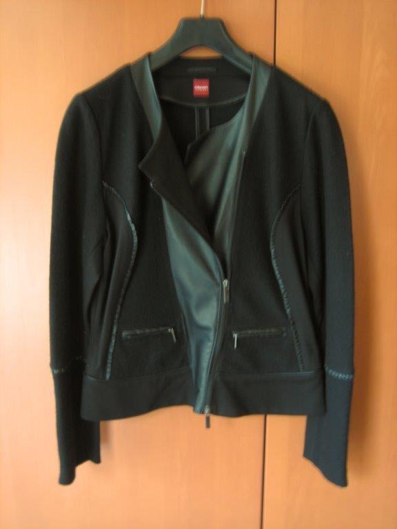 Prachtig speels warm zwart jasje van OLSEN D40 snazzeys, Maat 38/40 (M), Olsen, Verzenden, Zwart