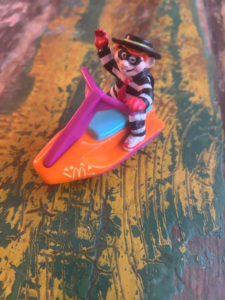 McDonald's Speelgoed - Hamburglar op Jetski, Ophalen of Verzenden, Gebruikt, Jongen of Meisje