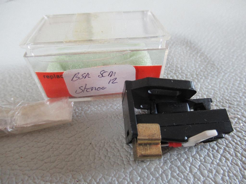 BSR element + Naald SCM12, Nieuw, NVT, Ophalen of Verzenden, Platenspeler-onderdeel