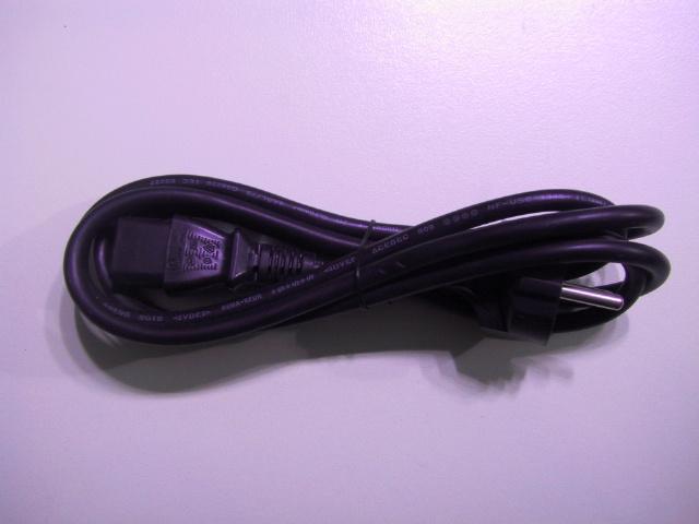 Netsnoer / netkabel / voedingskabel / apparaatsnoer zwart, Audio, Tv en Foto, Audiokabels en Televisiekabels, Ophalen of Verzenden