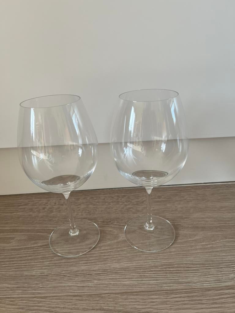 Rode wijnglazen van Nachtmann, Huis en Inrichting, Keuken | Servies, Ophalen, Glas of Glazen, Overige stijlen, Glas