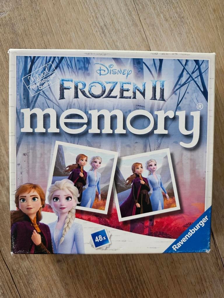 Frozen memory 2-6 spelers vanaf 3 jaar goede staat, Vijf spelers of meer, Ophalen, Gebruikt