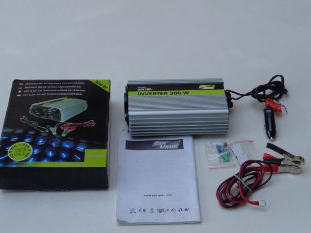 Inverter INV 300 Pro User 12 Volt / 220 Volt, Caravans en Kamperen, Ophalen of Verzenden, Nieuw