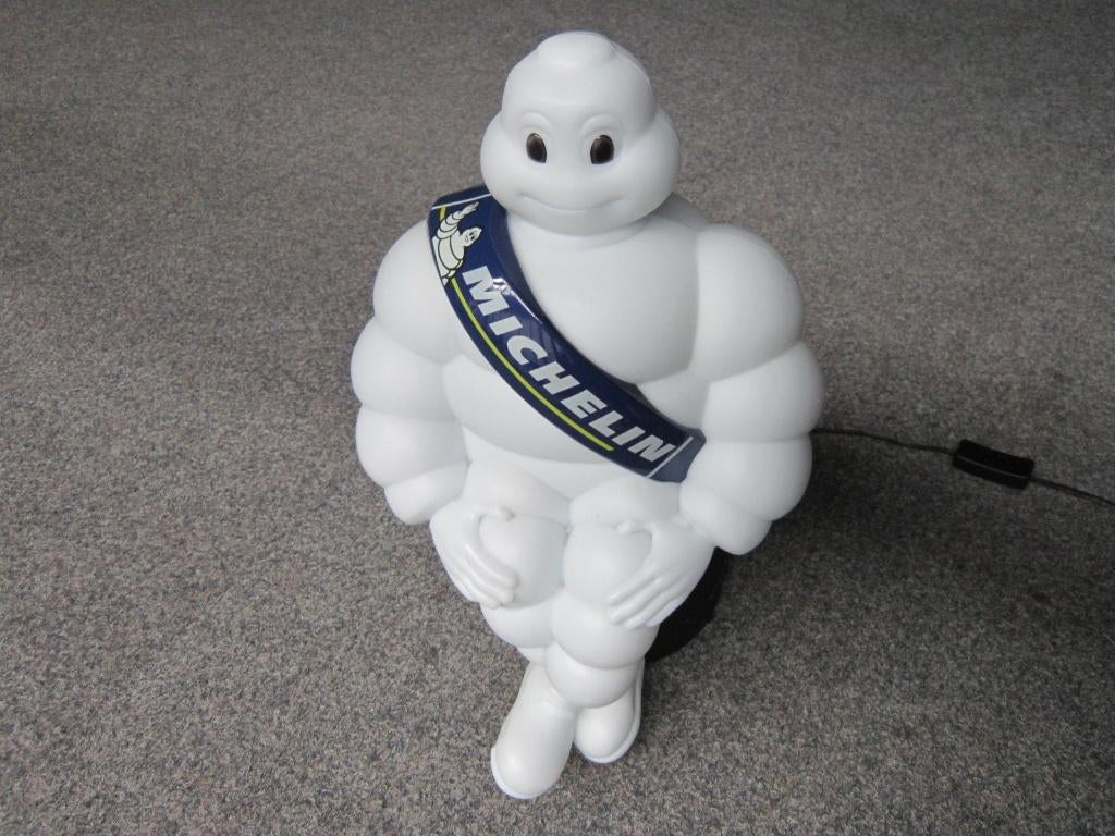 MICHELIN POP LED LICHTRECLAME, Verzamelen, Ophalen, Zo goed als nieuw, Lichtbak of (neon) lamp