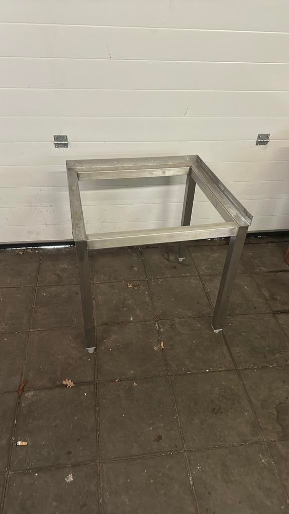 Rvs onderstel voor oven of vaatwasser, Huis en Inrichting, ..., 50 tot 100 cm, Zo goed als nieuw, ...