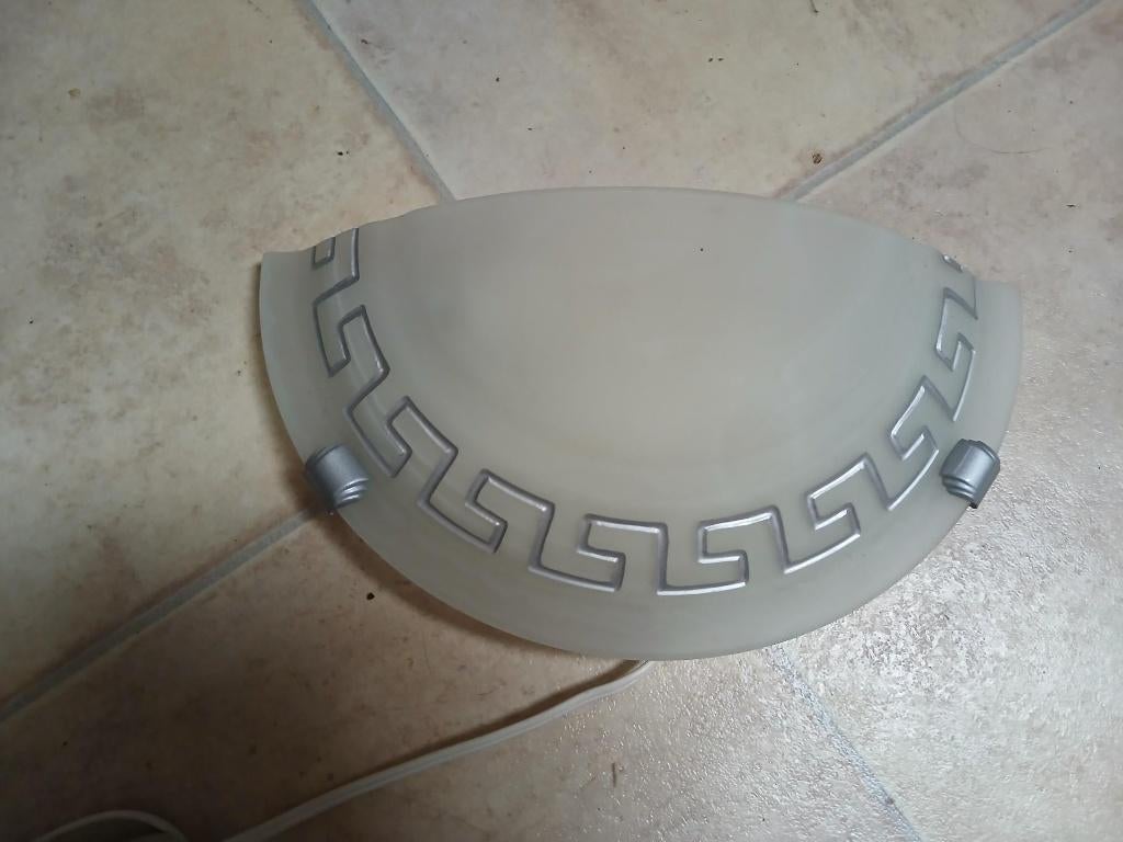 wandlampje, Ophalen, Gebruikt, Glas