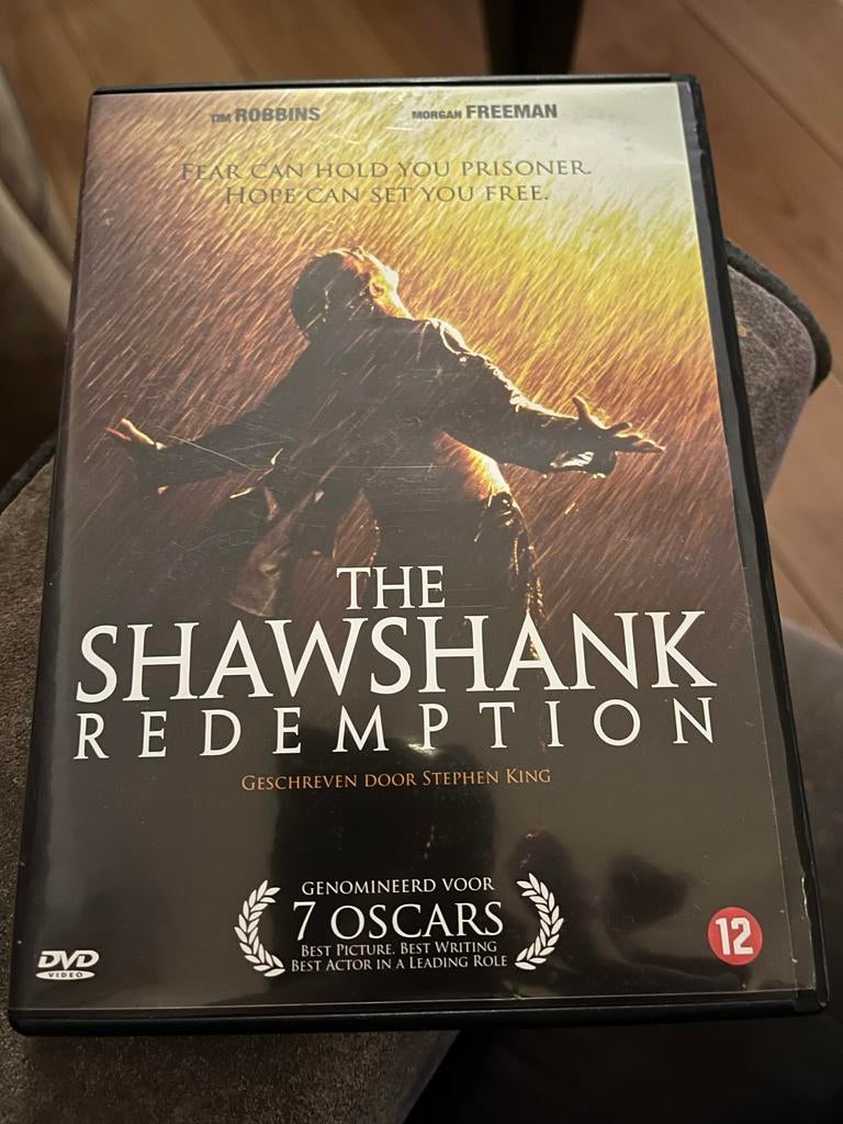 The Shawshank Redemption DVD - Zo goed als nieuw!, Vanaf 12 jaar, Ophalen of Verzenden, Zo goed als nieuw, Drama