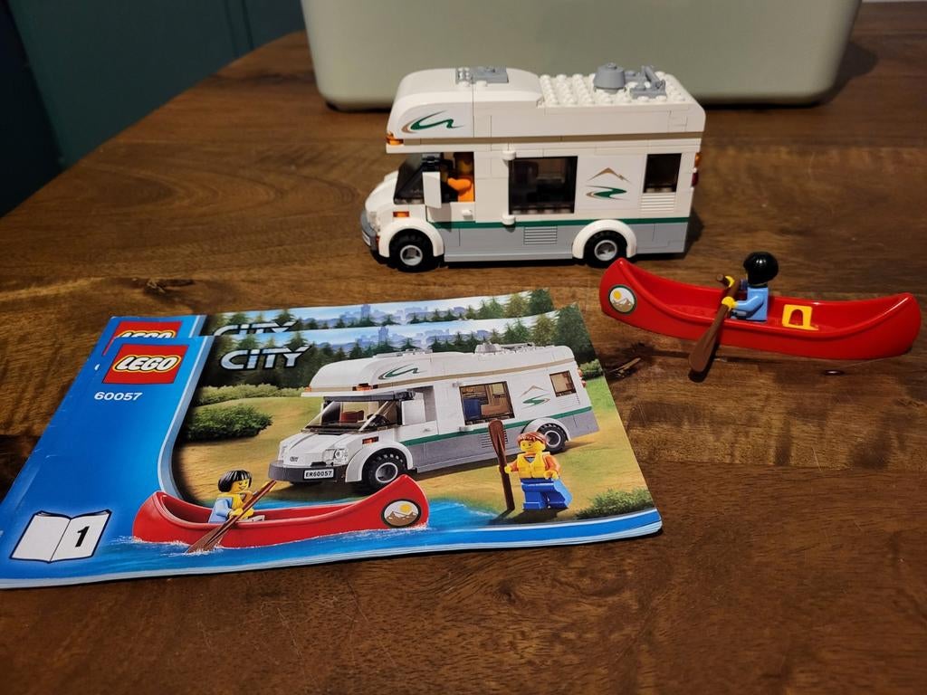 Lego city camper 60057, Ophalen, Zo goed als nieuw