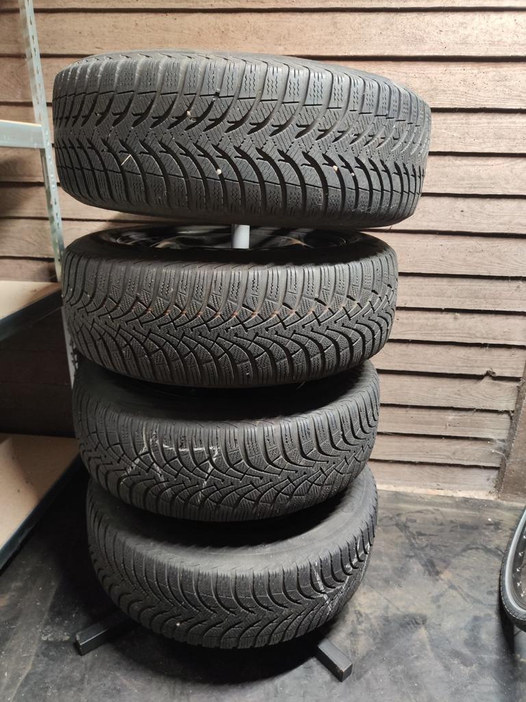 Michelin winterbanden incl velg, Auto-onderdelen, Banden en Velgen, Ophalen, Gebruikt, 16 inch, Banden en Velgen