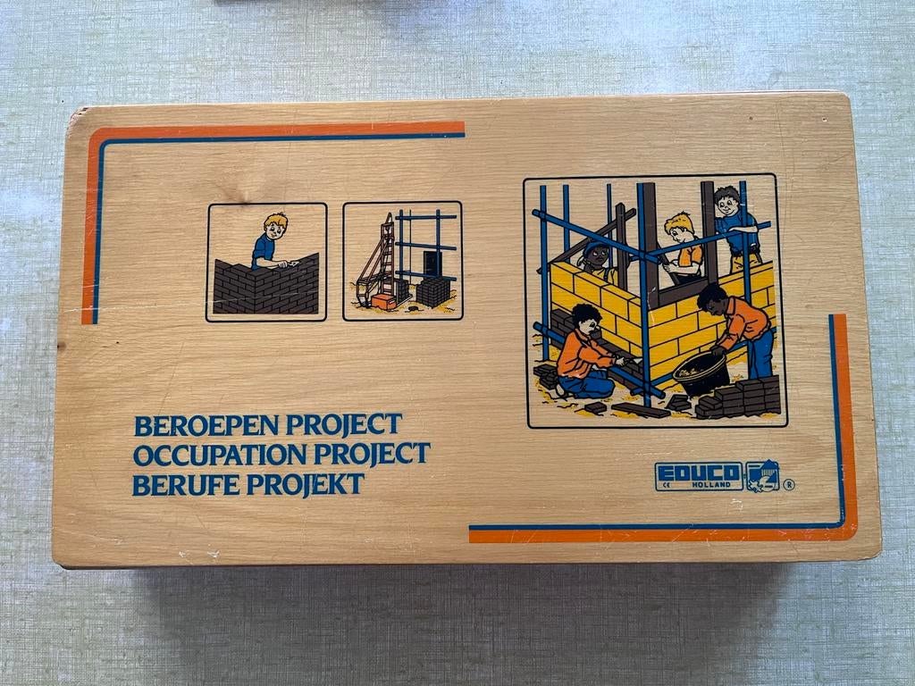 Educo leermateriaal Beroepen project - Houten puzzels, Ophalen of Verzenden, Gebruikt, Ontdekken