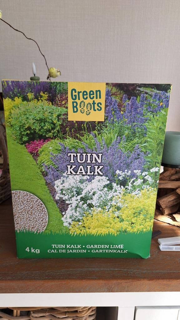 Green Boots Graszaad en tuinkalk 1kg, Ophalen of Verzenden, Nieuw, 20 m² of meer