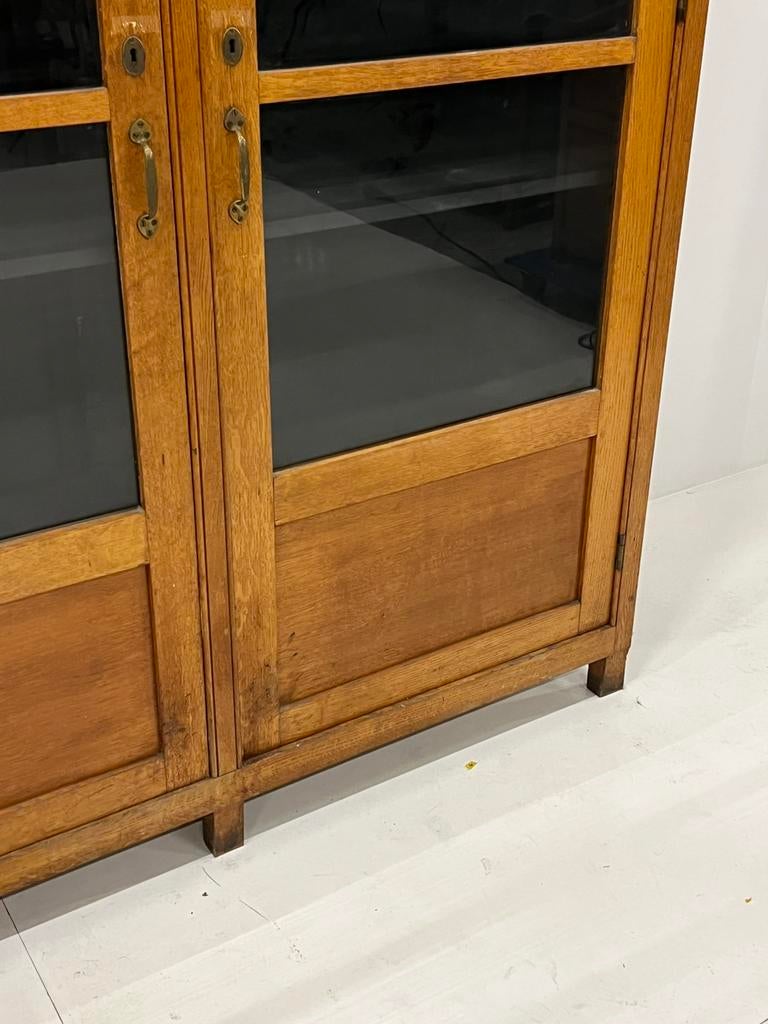 Set van 2 Art Deco boekenkasten eiken, Ophalen