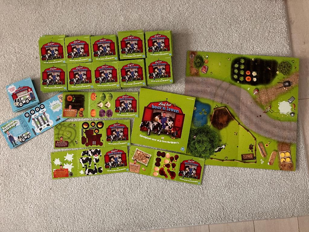 Spaaractie AH Boerderijmini's 100+ stuks NIEUW!, Verzamelen, Supermarktacties, Albert Heijn, Ophalen of Verzenden