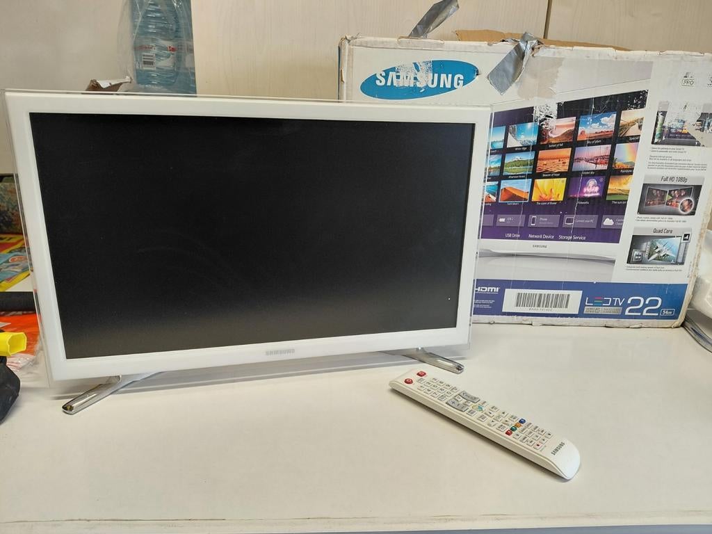 Samsung smart TV 54cm (22 inch) - Ideaal voor camping, LED, Ophalen of Verzenden, Zo goed als nieuw, Samsung