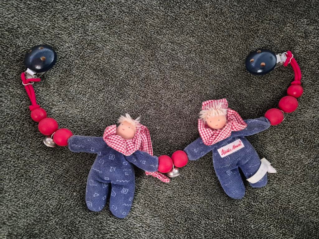 Vintage Käthe Kruse kinderwagenketting., Verzamelen, Poppen, Ophalen of Verzenden, Nieuw, Pop