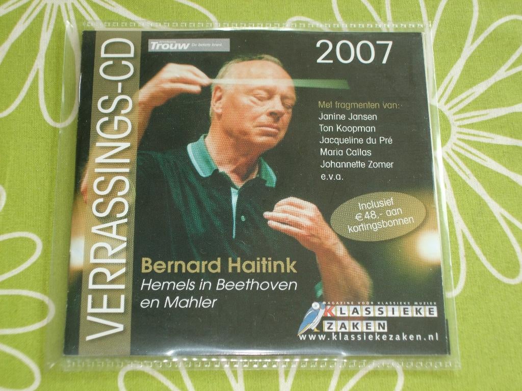 Verrassings-CD 2007 met o.a.Bernard Haitink, Boxset, Overige typen, Ophalen of Verzenden, Zo goed als nieuw