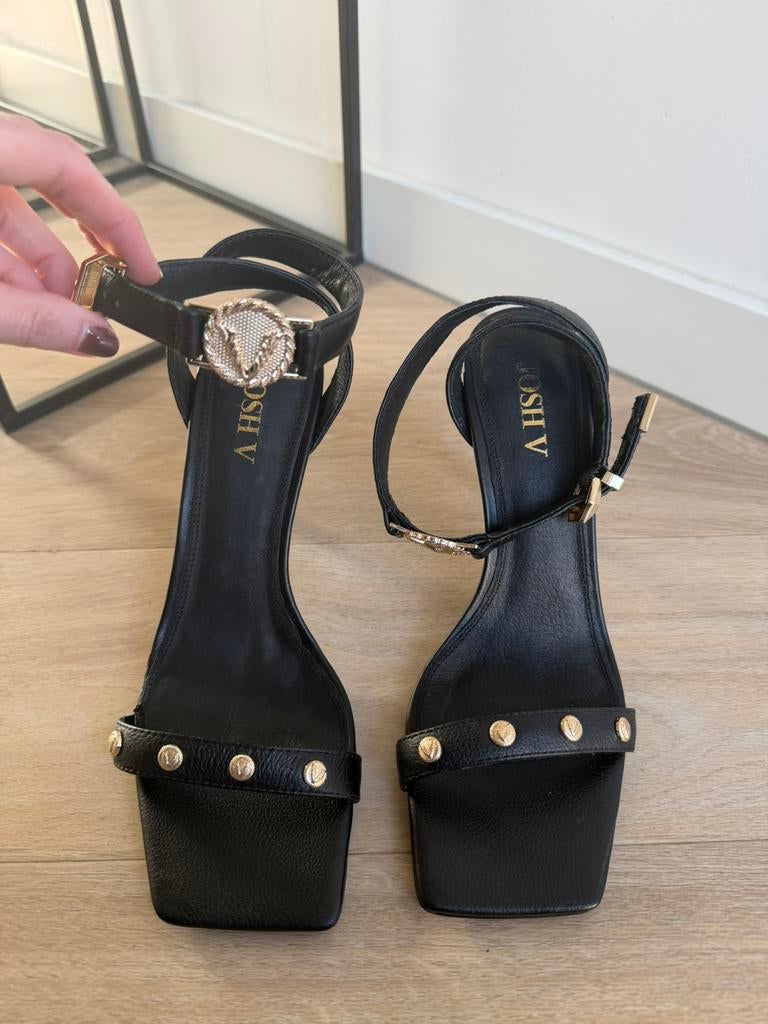 Josh V Sandalettes, Kleding | Dames, Schoenen, Nieuw, Schoenen met hoge hakken, Zwart, Ophalen of Verzenden