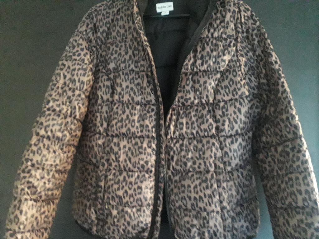 Nieuwe jas panterprint, Bruin, Nieuw, Trend One, Ophalen