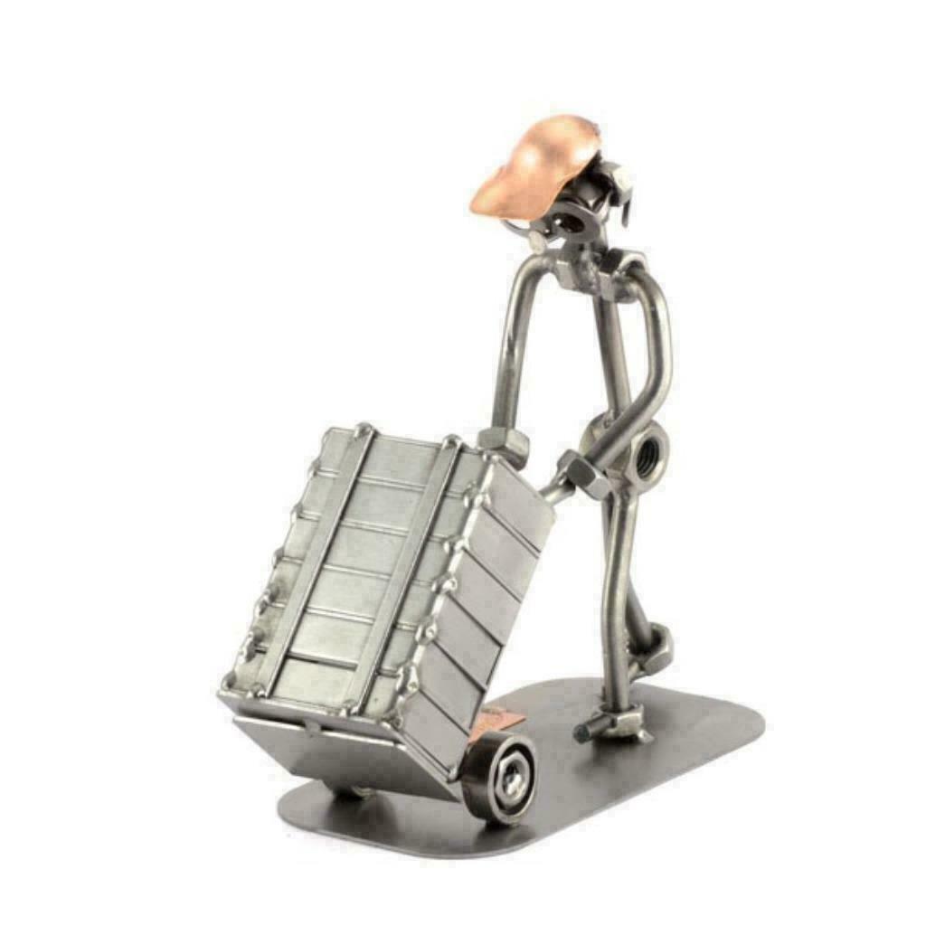 Koerier - beeldje, bezorger, pakket, post, chauffeur, cadeau, Ophalen of Verzenden