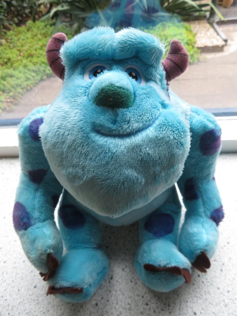 Disney Sully Sullivan zacht velours meet ca 30 cm, Disney, Overige typen, Blauw, Ophalen of Verzenden