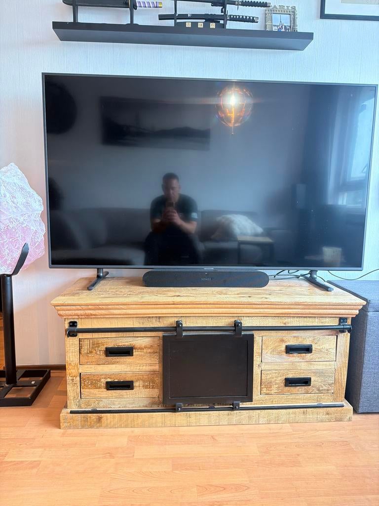 Samsung 55 inch 4K Smart TV (UE55RU8000), Ophalen, Gebruikt, 50 Hz, Samsung