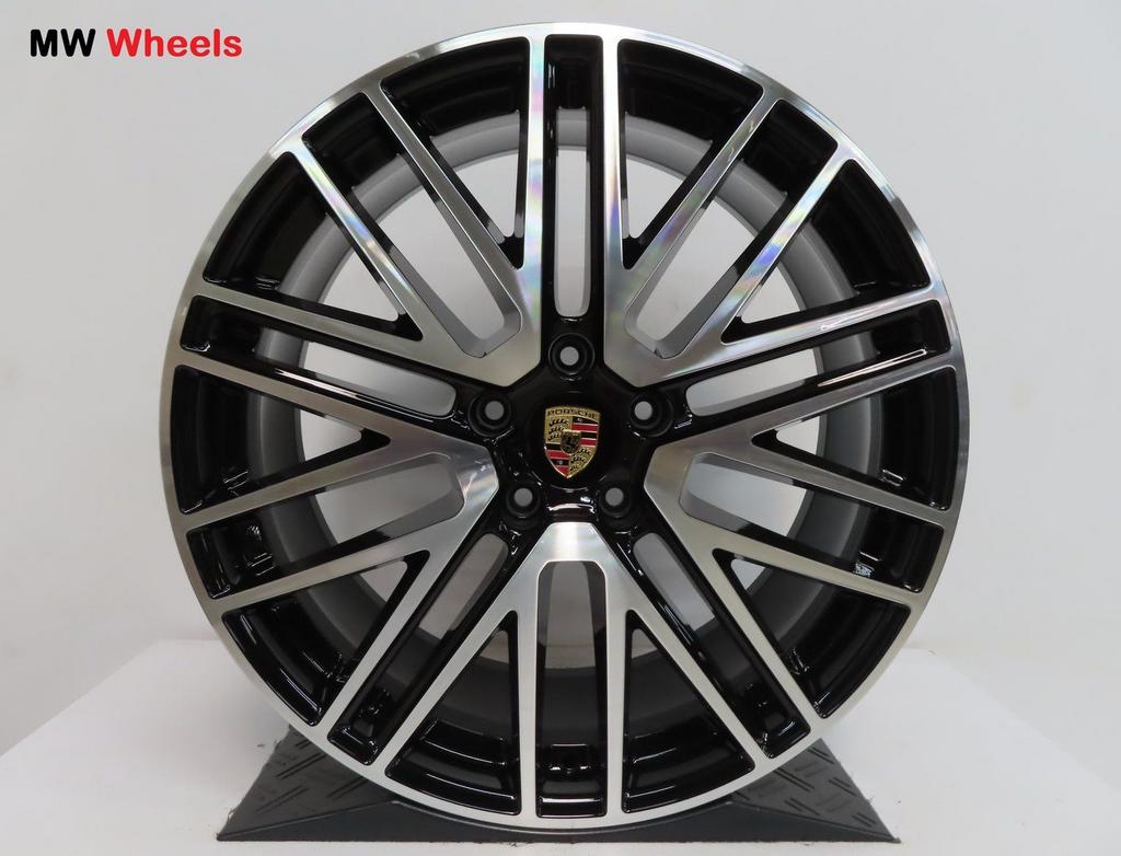 Originele Porsche Cayenne Coupe 22 inch velgen Turbo V nieuw, Velg(en), -, -, Nieuw