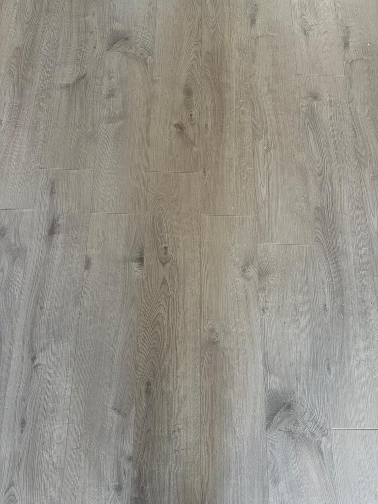 Laminaat Village wit geolied eiken Gamma 65-70m2, Ophalen, Gebruikt, 50 tot 150 cm, 10 m² of meer