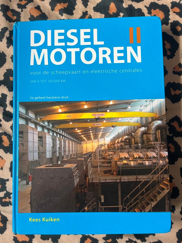 Dieselmotoren voor scheepvaart en elektrische centrales, Boeken, Ophalen of Verzenden, Zo goed als nieuw, Autotechniek