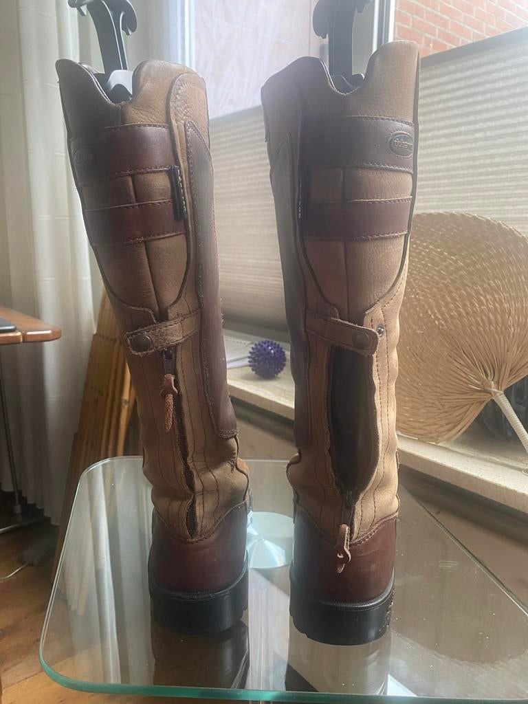Dubarry Clare Walnut Leren Laarzen - Maat 38, Kleding | Dames, Schoenen, Hoge laarzen, Bruin, Verzenden, Gedragen