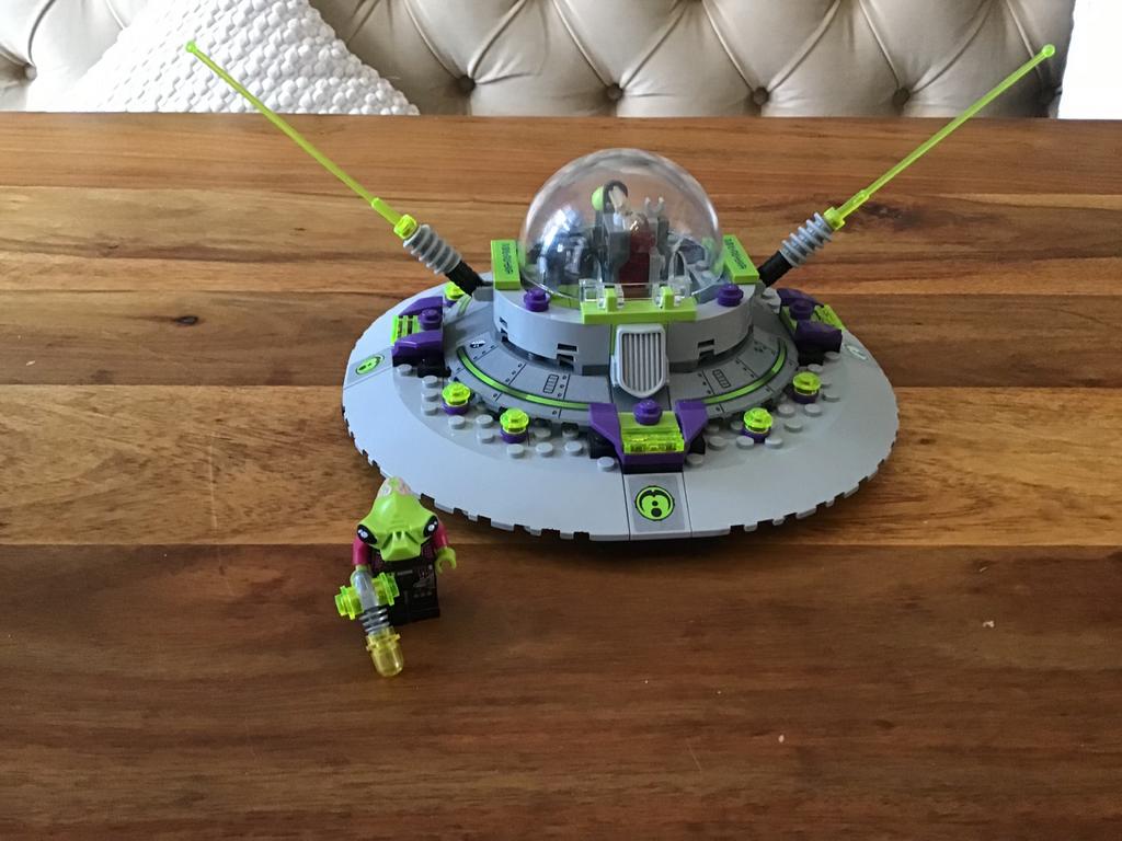 Lego UFO - 100% Compleet en Origineel!, Gebruikt, Lego, Ophalen of Verzenden, Space