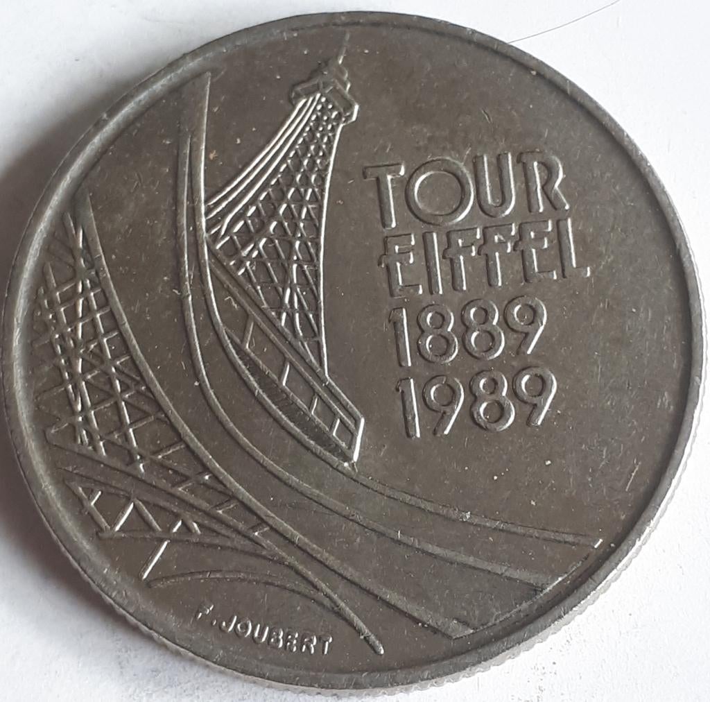 FRANCE / 5 FRANCS 1989 KM 968 SUP, Ophalen of Verzenden, Frankrijk, Losse munt