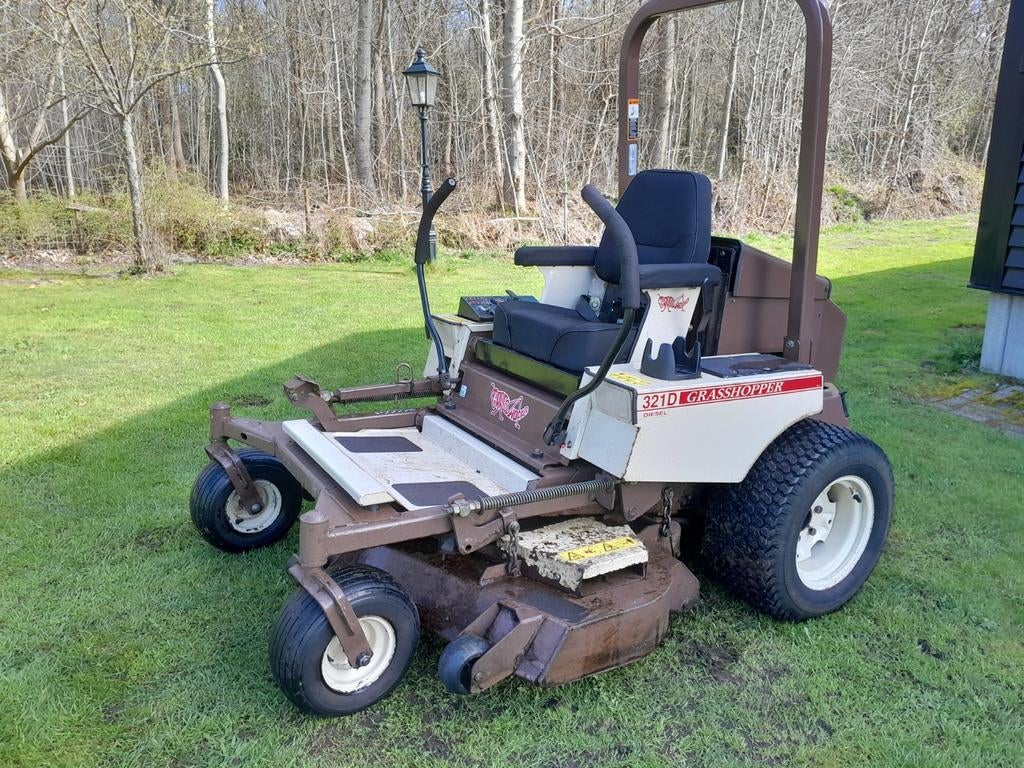 Professionele Grasshopper 321D Zero Turn zitmaaier, Tuin en Terras, Zitmaaiers, Ophalen, Gebruikt, Grasshopper, 120 cm of meer