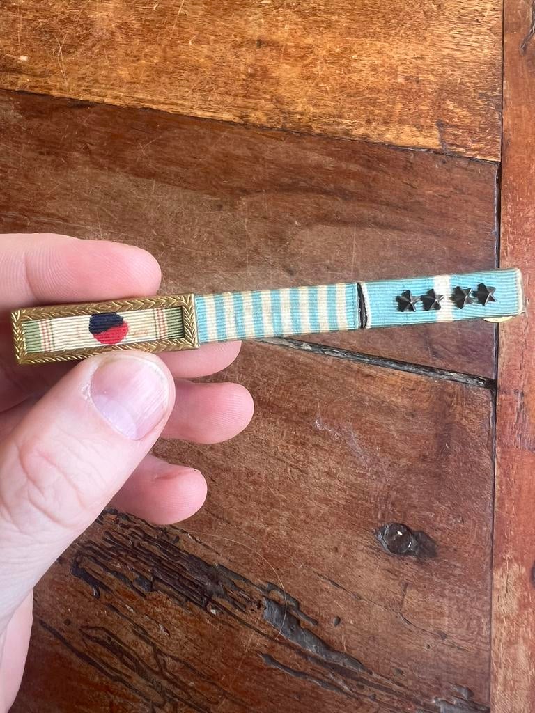 Korea medaille baton presidential unit citation 5 campagnes, Lintje, Medaille of Wings, Ophalen of Verzenden, Nederland, Landmacht