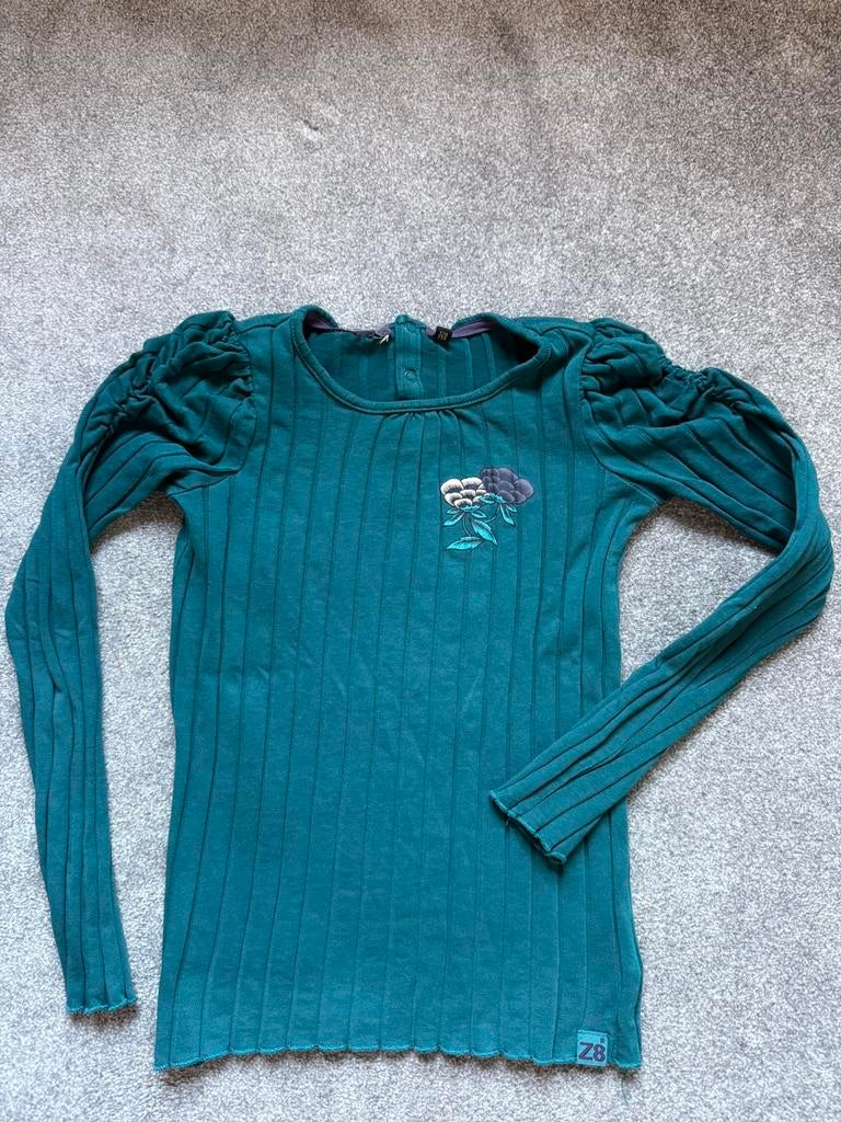 Z8 longsleeve Novi - 128/134, Kinderen en Baby's, Kinderkleding | Maat 128, Ophalen of Verzenden, Zo goed als nieuw, Meisje, Shirt of Longsleeve