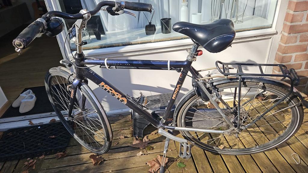 Koga Miyata herenfiets, Fietsen en Brommers, Gebruikt, Versnellingen, 57 tot 61 cm, Ophalen