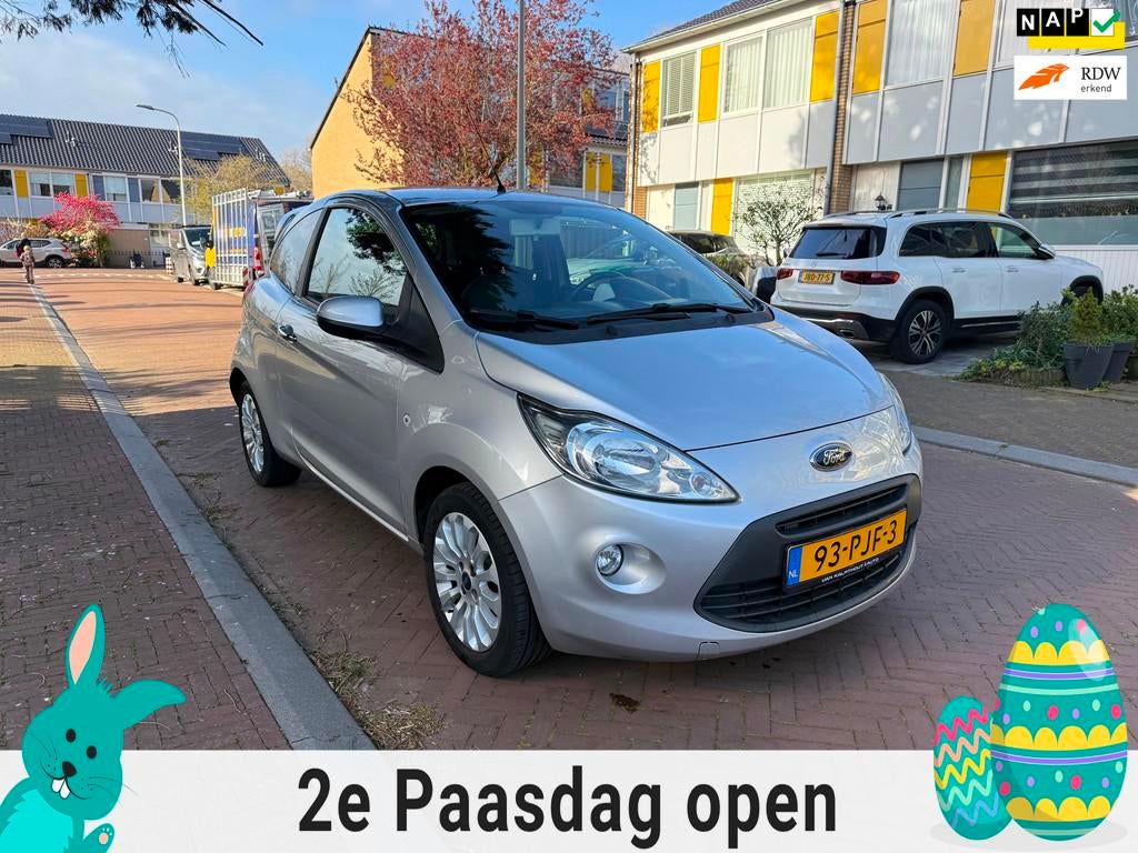 Ford Ka Airco / 72.000 NAP / Mooie en nette auto, Voorwielaandrijving, Euro 5, Gebruikt, 1242 cc