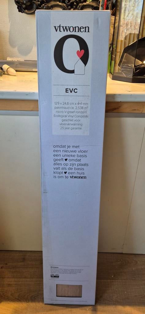 EVC Vloer VT-Wonen Laminaat +2.5m2 - Lichter dan op foto, Ophalen, Gebruikt, Overige materialen