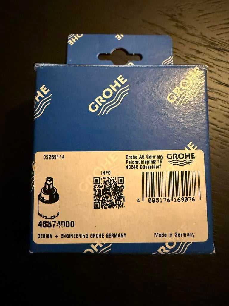 Nieuwe Grohe Cartouche zie de foto voor het nummer mengkraan, Ophalen of Verzenden, Zo goed als nieuw, Douche