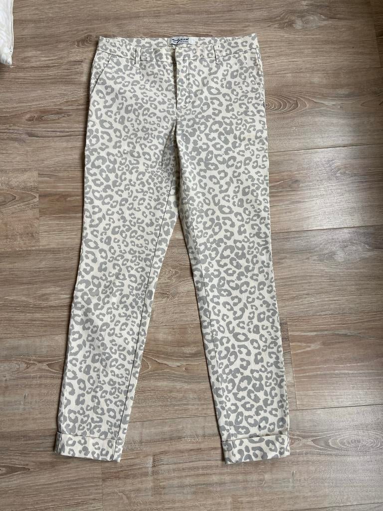 Nieuwe Nickjean broek maat 38 met trendy dierenprint, Ophalen of Verzenden, Nieuw, Maat 38/40 (M), Overige kleuren