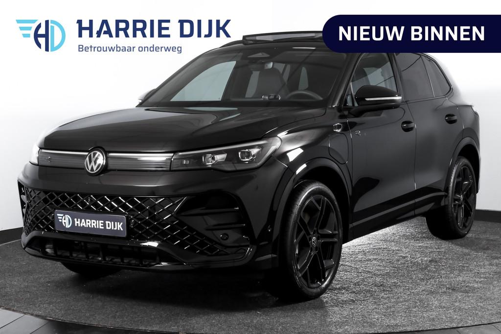 Volkswagen Tiguan 1.5 eHybrid 272 PK R-Line Edition | Black, Auto's, 12 maanden, Stof, 4 cilinders, Zwart
