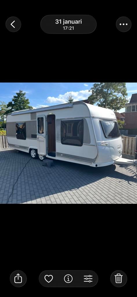 Fendt 590 diamant zeer nette staat, Caravans en Kamperen, Caravans, Rondzit, Particulier, Fendt, 5 tot 6 meter