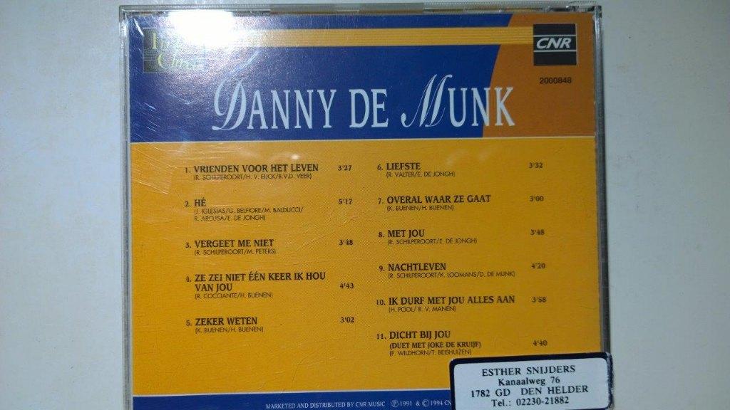 Danny de Munk - Danny De Munk, Ophalen of Verzenden, Zo goed als nieuw, Levenslied of Smartlap