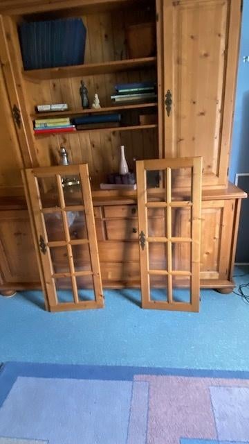 landelijke klassieke massief grenen kast, Huis en Inrichting, Kasten | Dressoirs, Ophalen, Gebruikt, Met deur(en), Landelijk klassiek