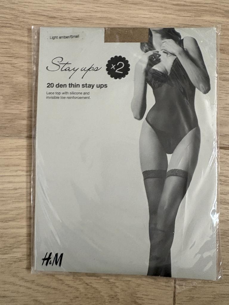 H&M Panty Stay ups 20 den (Nieuw in verpakking), Kleding | Dames, H&M, Maat 36/38 (S), Beige, Nieuw