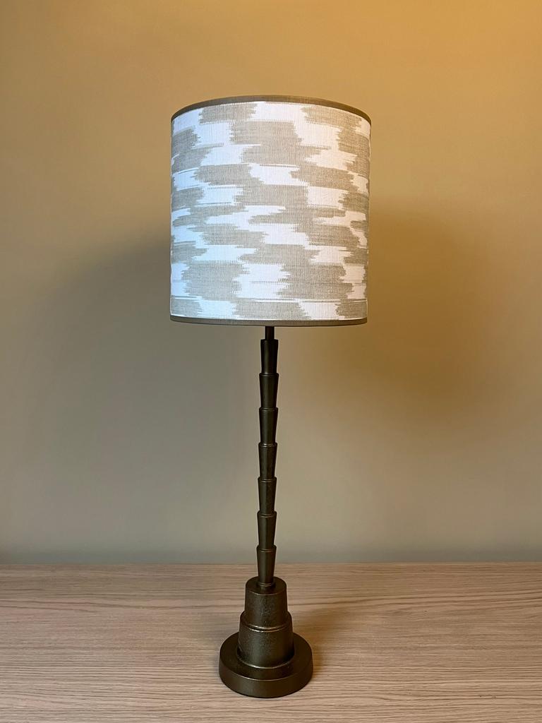 Grijs beige lampenkap 25x25cm - diverse afmetingen vanaf €79, Huis en Inrichting, Lampen | Lampenkappen, Ophalen of Verzenden